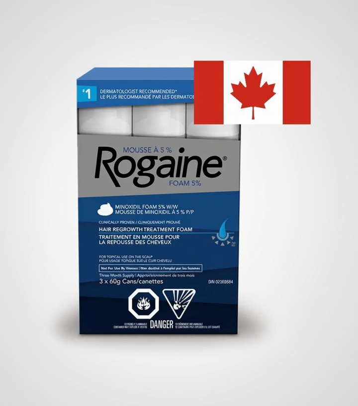 5% MINOXIDIL Hair Growth Foam- ROGAINE  * 3 MONTH SUPPLY* (exp-06/2026+) - NORTHWEST DEALS