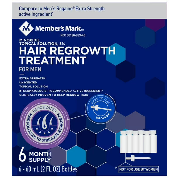Members Mark Hair Regrowth Solution for Men