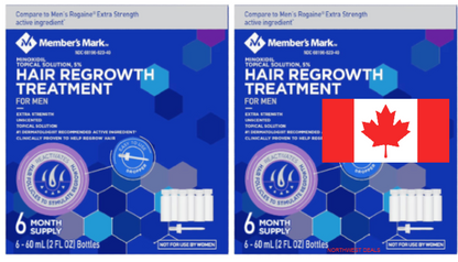 Solution topique Members Mark à 5 % de Minoxidil