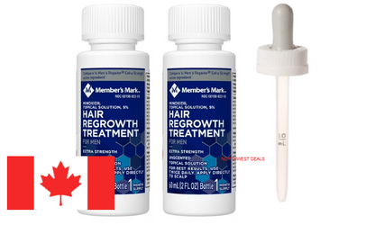 Solution topique Members Mark à 5 % de Minoxidil