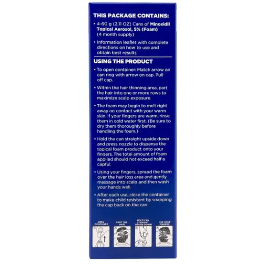 Members Mark 5% Minoxidil Foam – 1–4 Month Supply (Canada) - NORTHWEST DEALS