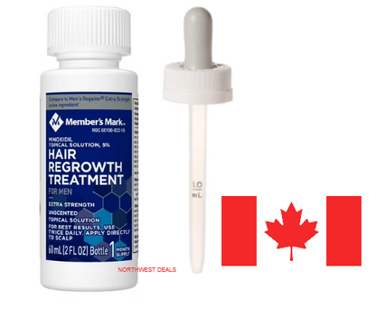 Solution topique Members Mark à 5 % de Minoxidil